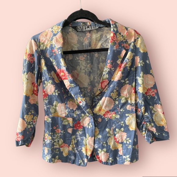 Flower blazer - Picture 1 of 1
